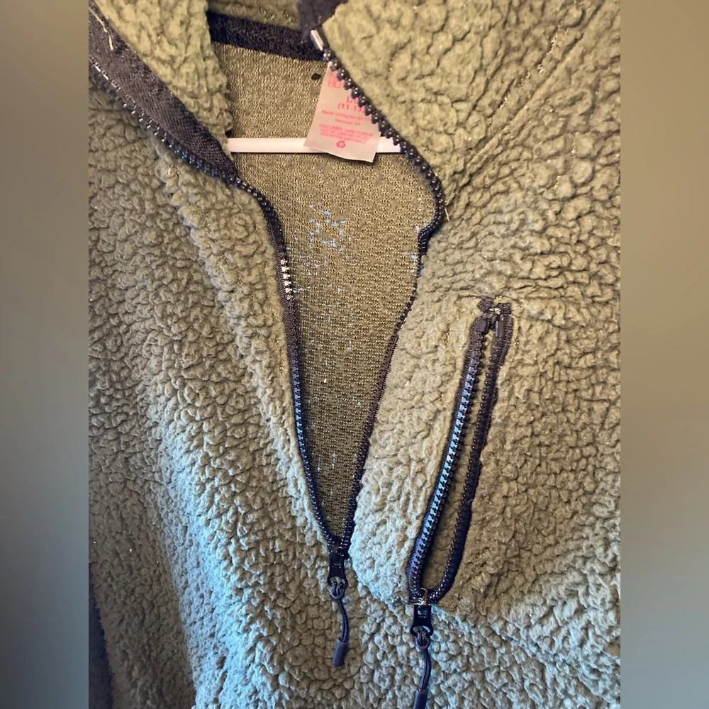 No Boundries Forest green fleece, size L/G 11-13 - Picture 4 of 7